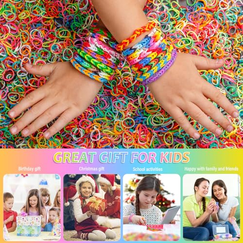 Thumbnail 6 de AOKITO 2500+ Elastici per Braccialetti: kit completo 32 colori con perline, fermi e accessori per bambini