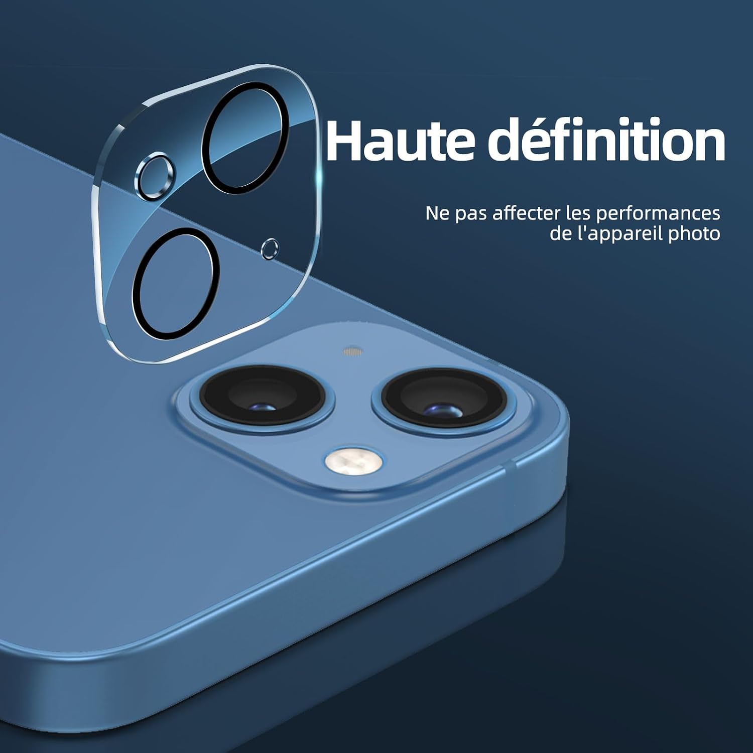 Detalle 2 de NEW'C Verre trempé iPhone 13 6,1" 9H — lot 4