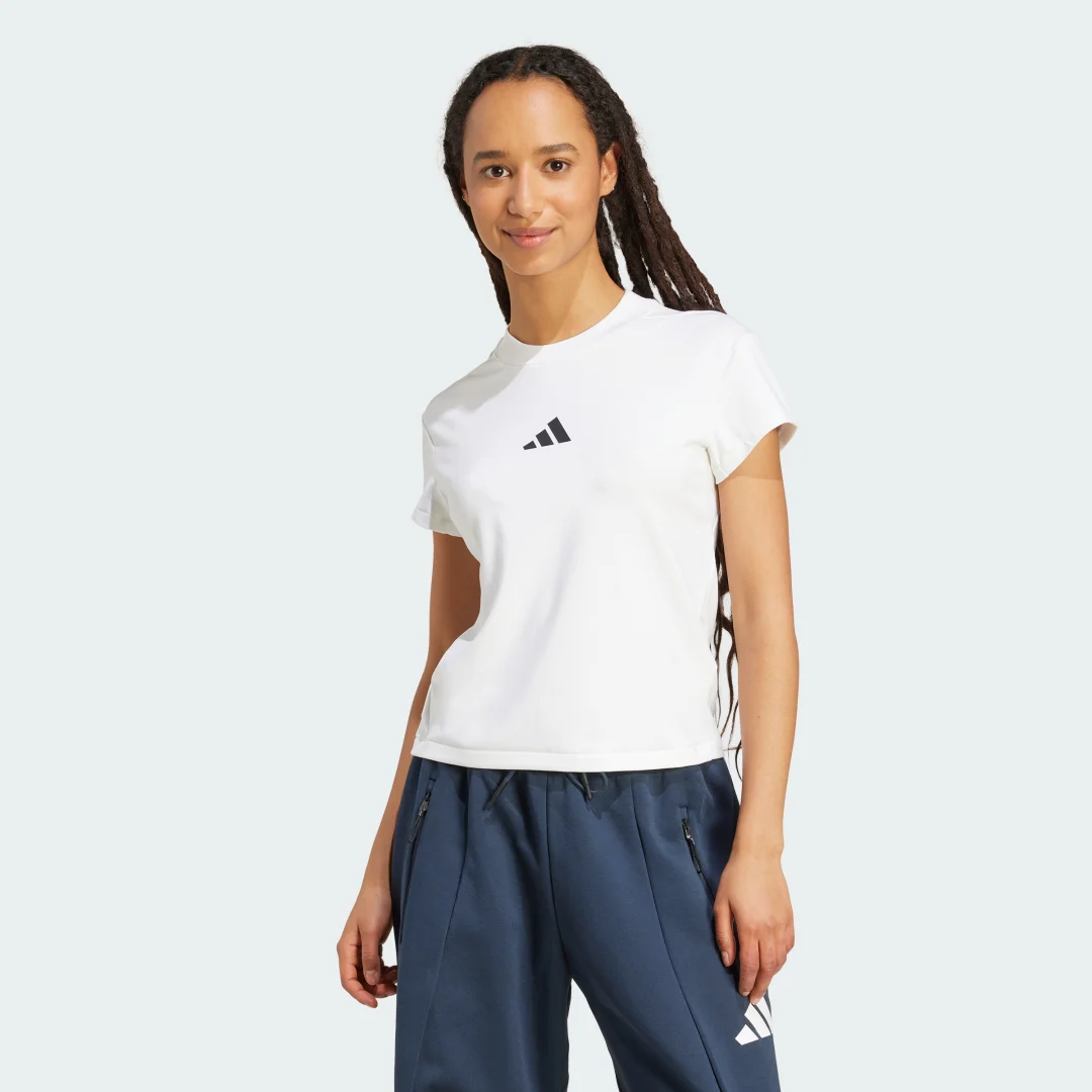 Detalle de Camiseta corta adidas Z.N.E. - Blanco