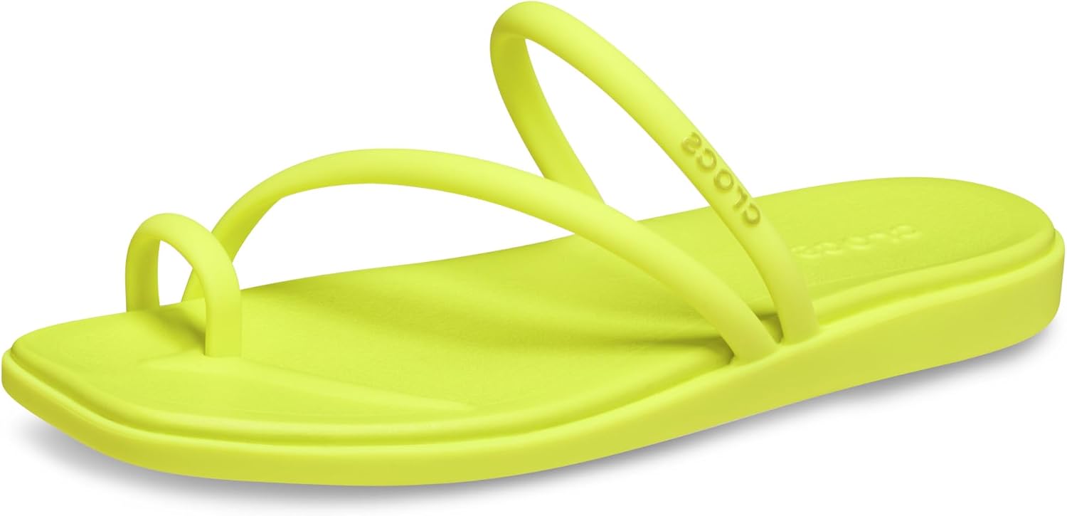 Thumbnail 1 de Crocs Women Miami Toe Loop Sandal in Cocoa Cream (UK 3)