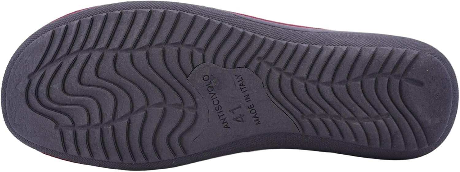 Detalle 1 de JOMIX pantoffels voor dames met sleehak, van vilt en orthopedisch