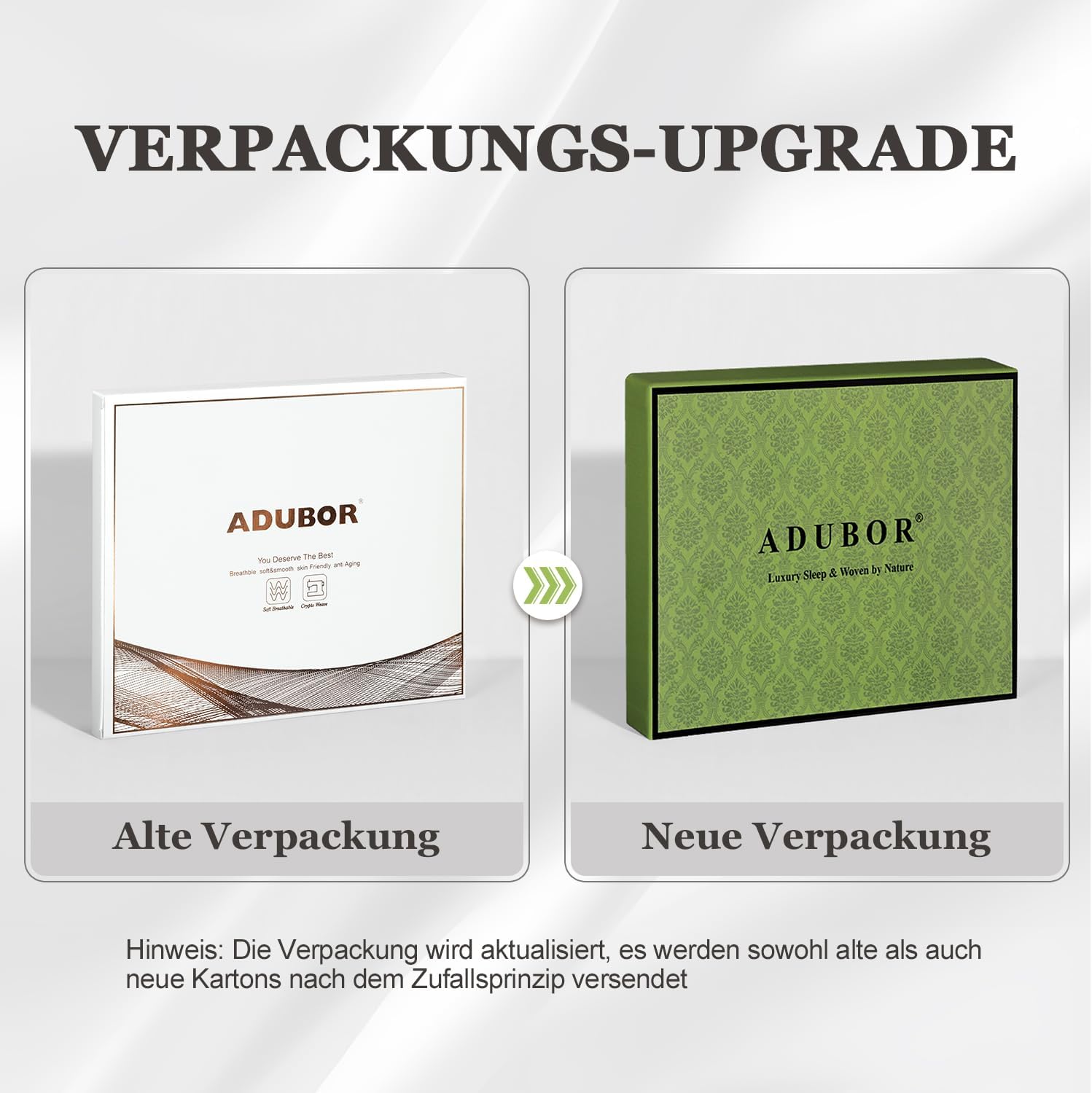 Thumbnail 6 de Adubor Seidenkissenbezug 40x80 cm