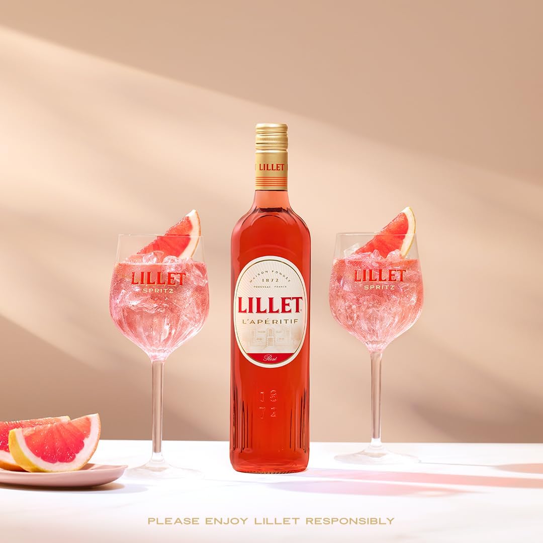 Detalle 2 de Lillet Rosé Aperitivo 🍹 750 ml