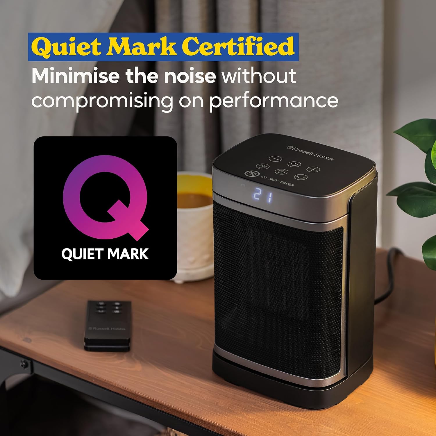 Thumbnail 2 de Russell Hobbs Space Heater RHCH2001S 1500W ⌁ 🚰