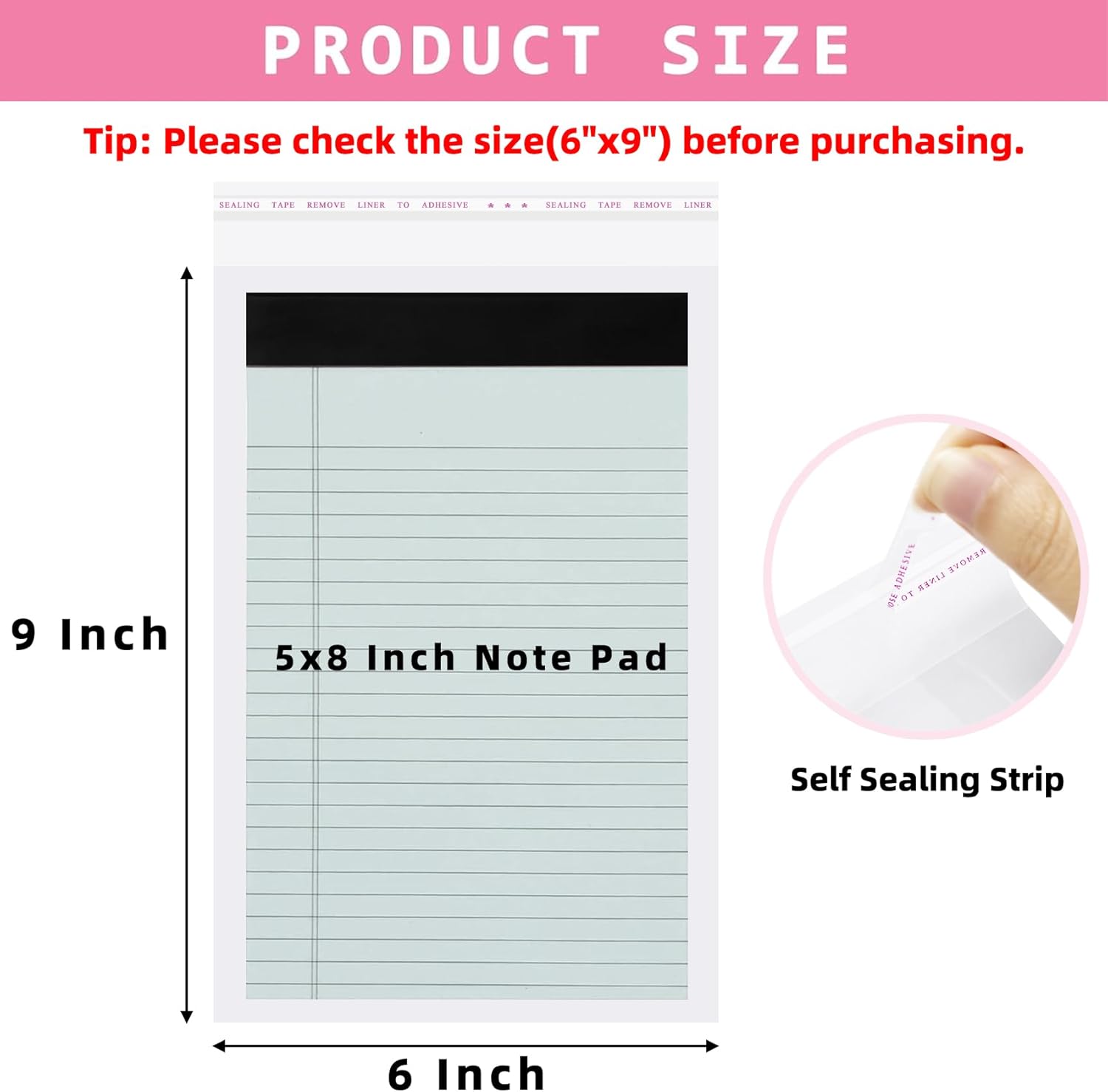 Thumbnail 1 de Morepack Self Sealing Cellophane Bags 6x9