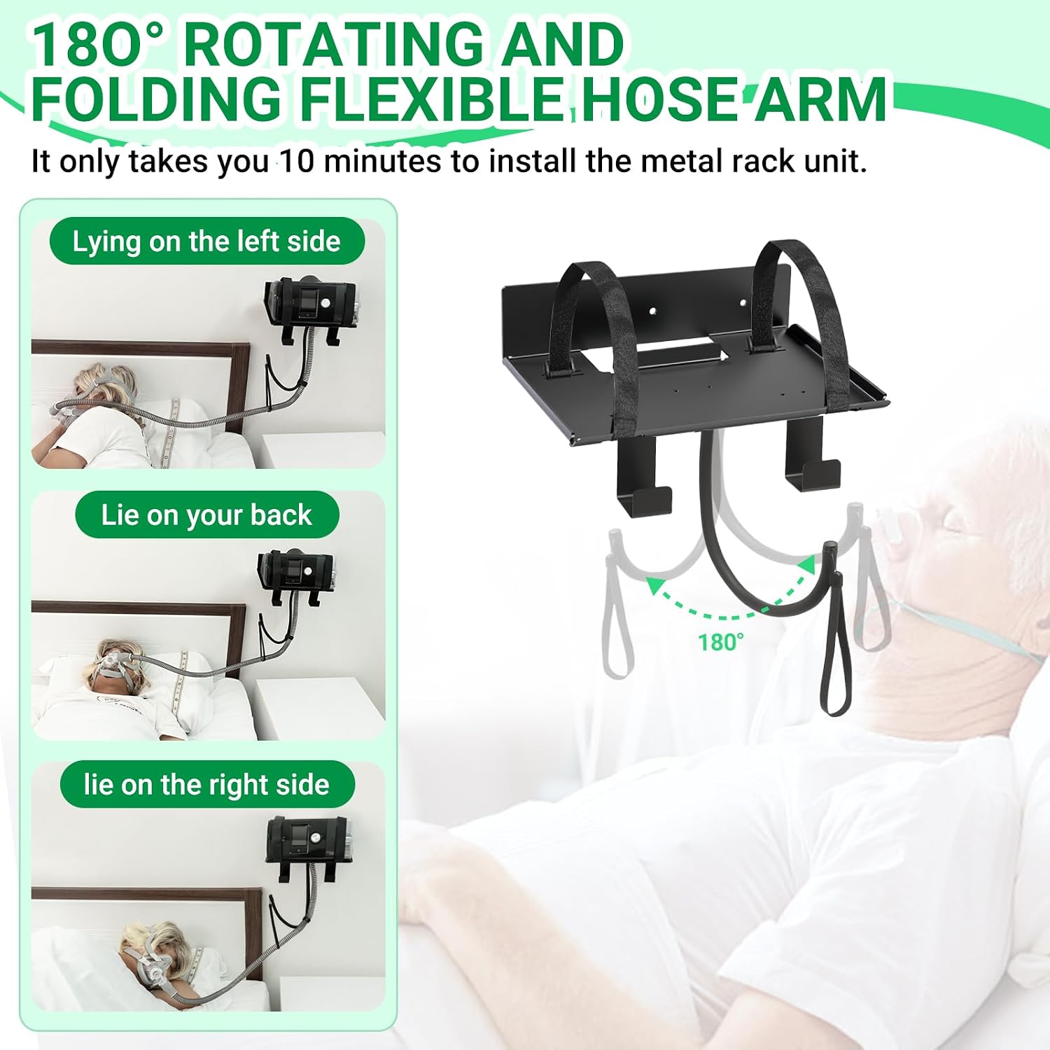 Thumbnail 6 de CPAP Wall Mount Shelf for ResMed AirSense 11