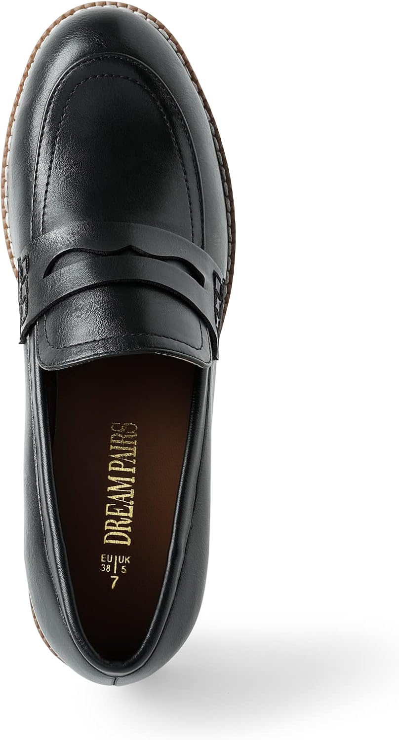 Thumbnail 3 de DREAM PAIRS Donna Mocassini Casual con Plateau — Eleganti e Comodi