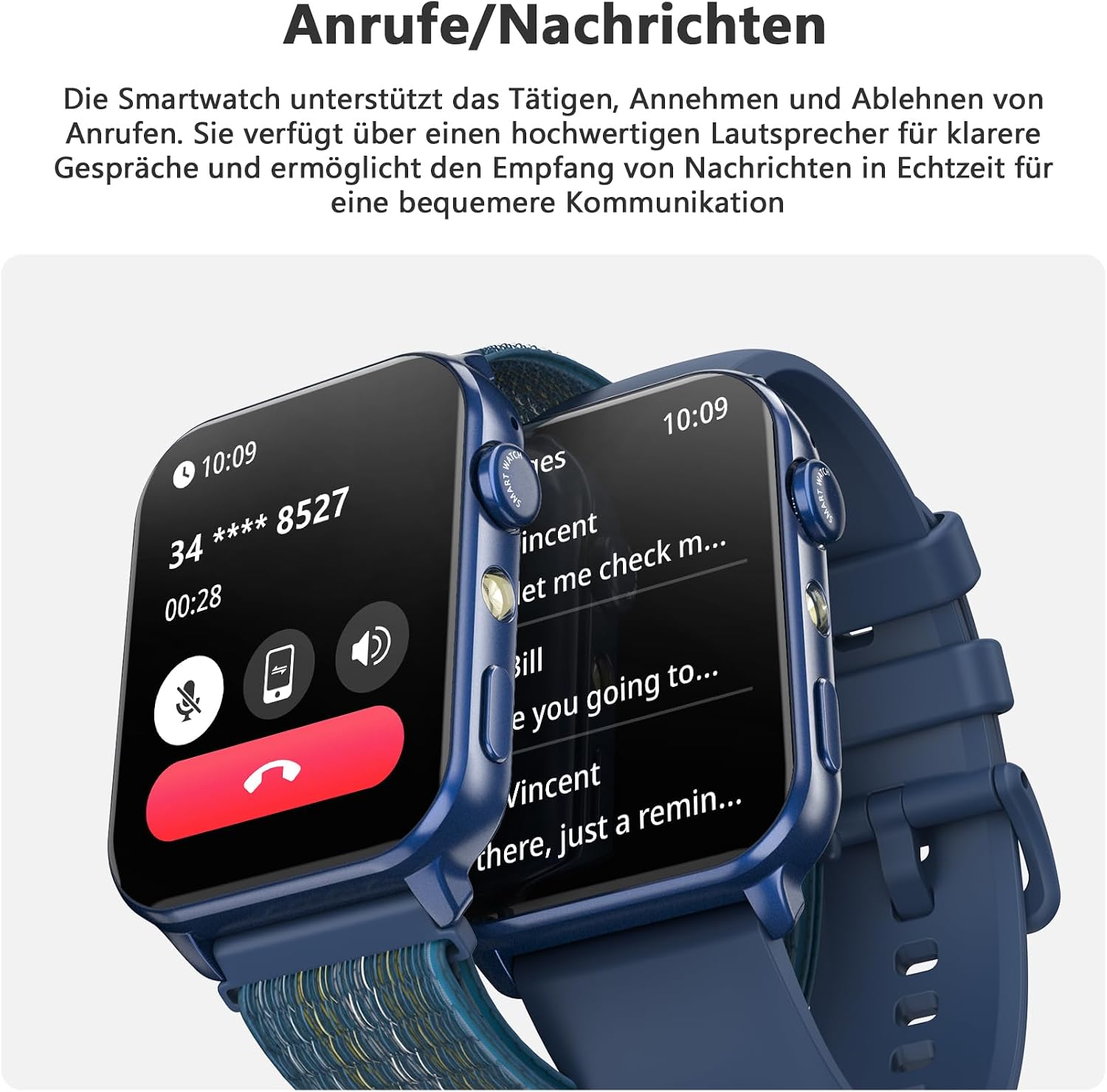Thumbnail 2 de Blackview Smartwatch Herren Damen