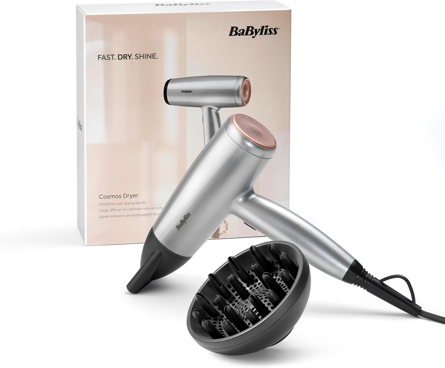 Thumbnail 5 de BaByliss Cosmos D580DU 2100W hair dryer