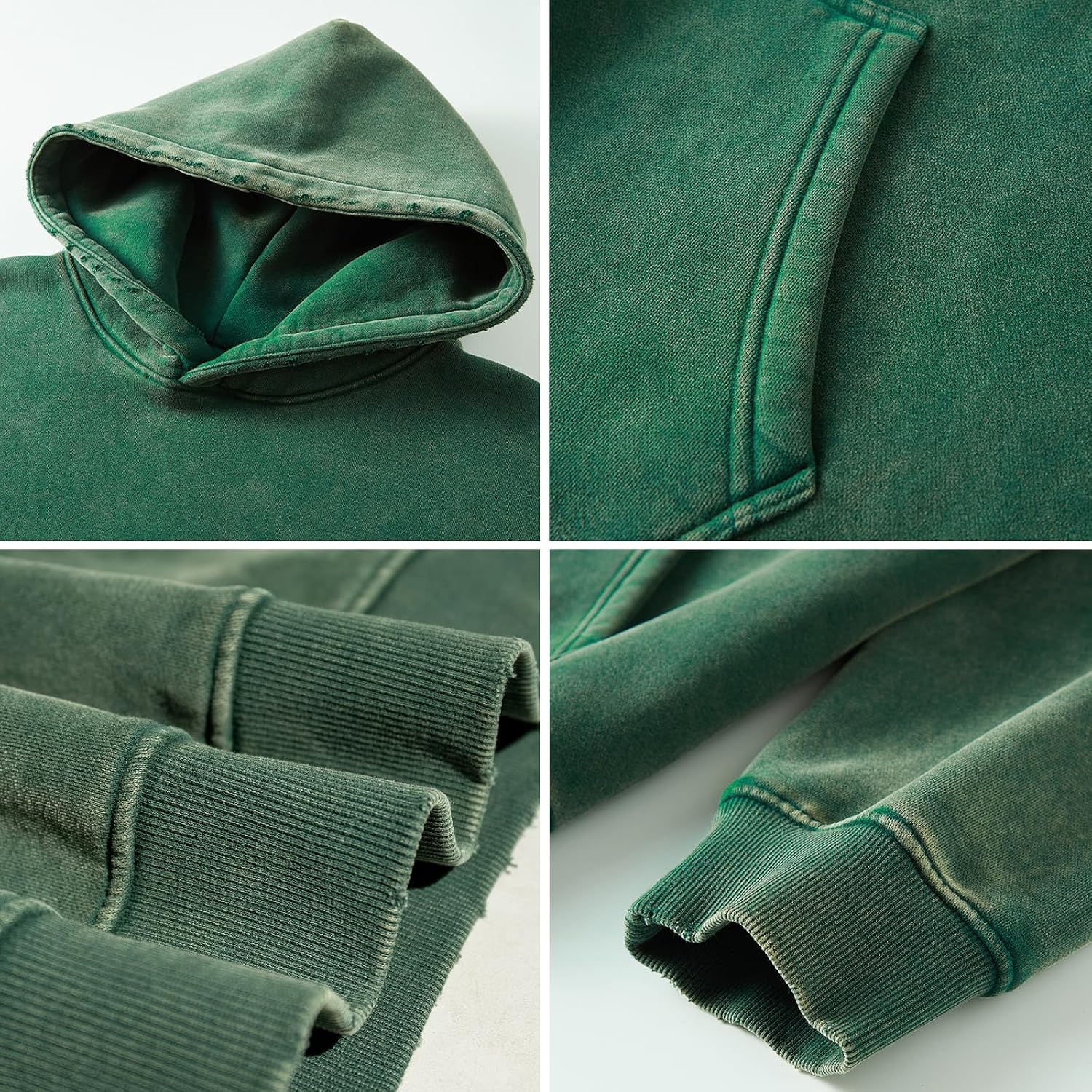 Thumbnail 4 de FAIABLE Oversized Acid Wash Hoodie 1pc