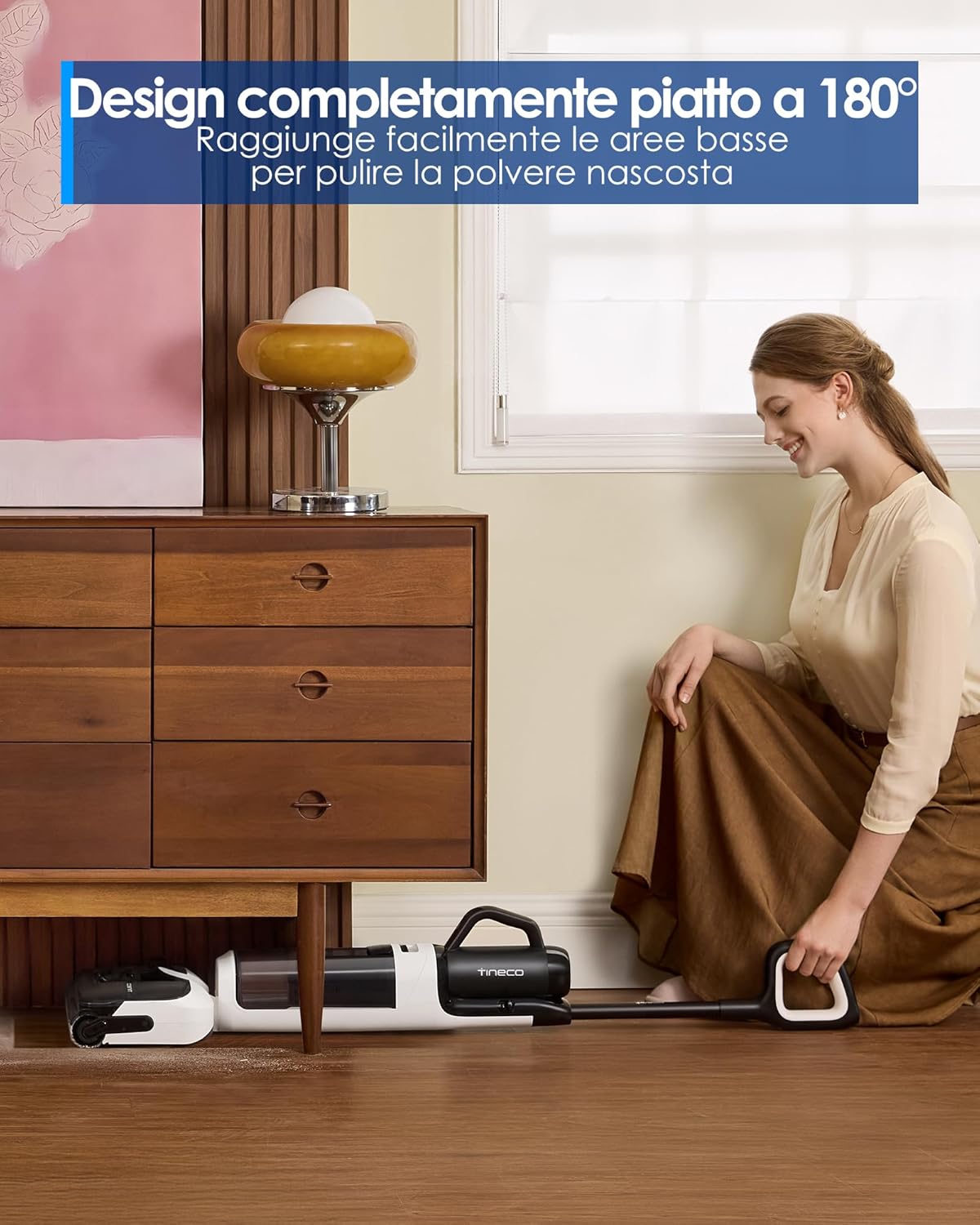 Thumbnail 5 de Tineco FLOOR ONE Switch S6 Stretch Breeze (Stretch S6 Combo) – pulitore 2-in-1 per pavimenti a umido e a secco