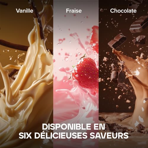 Detalle de Bulk Pure Whey Protein+ Vanille 900 g – Protéines de haute qualité pour un shake quotidien