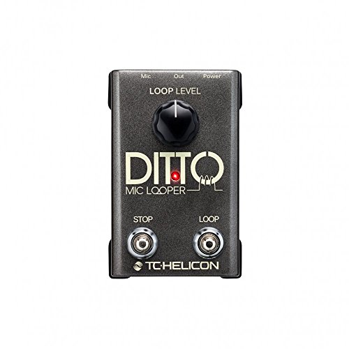 Detalle de TC Helicon DITTO MIC LOOPER Pedal looper para voces e instrumentos 🎛