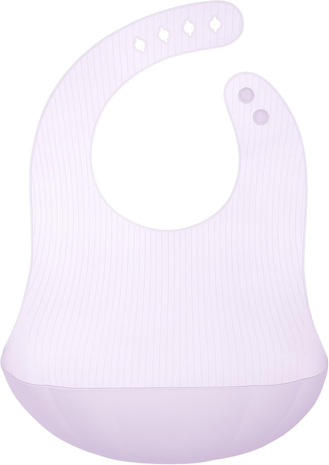 Detalle de Olababy 30511 Fold N Go Silicone Baby Bib with Travel Case, Waterproof