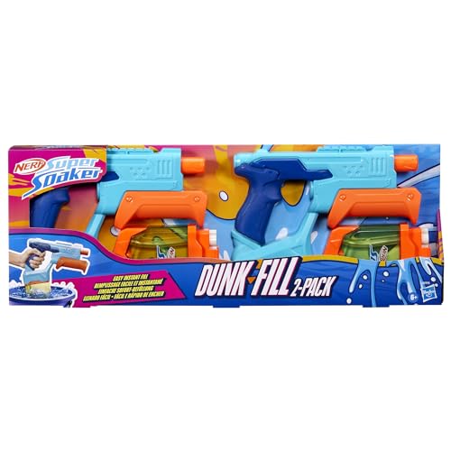 Thumbnail 1 de Hasbro Nerf Super Soaker Dunk-Fill : Pack de 2 blasters à eau