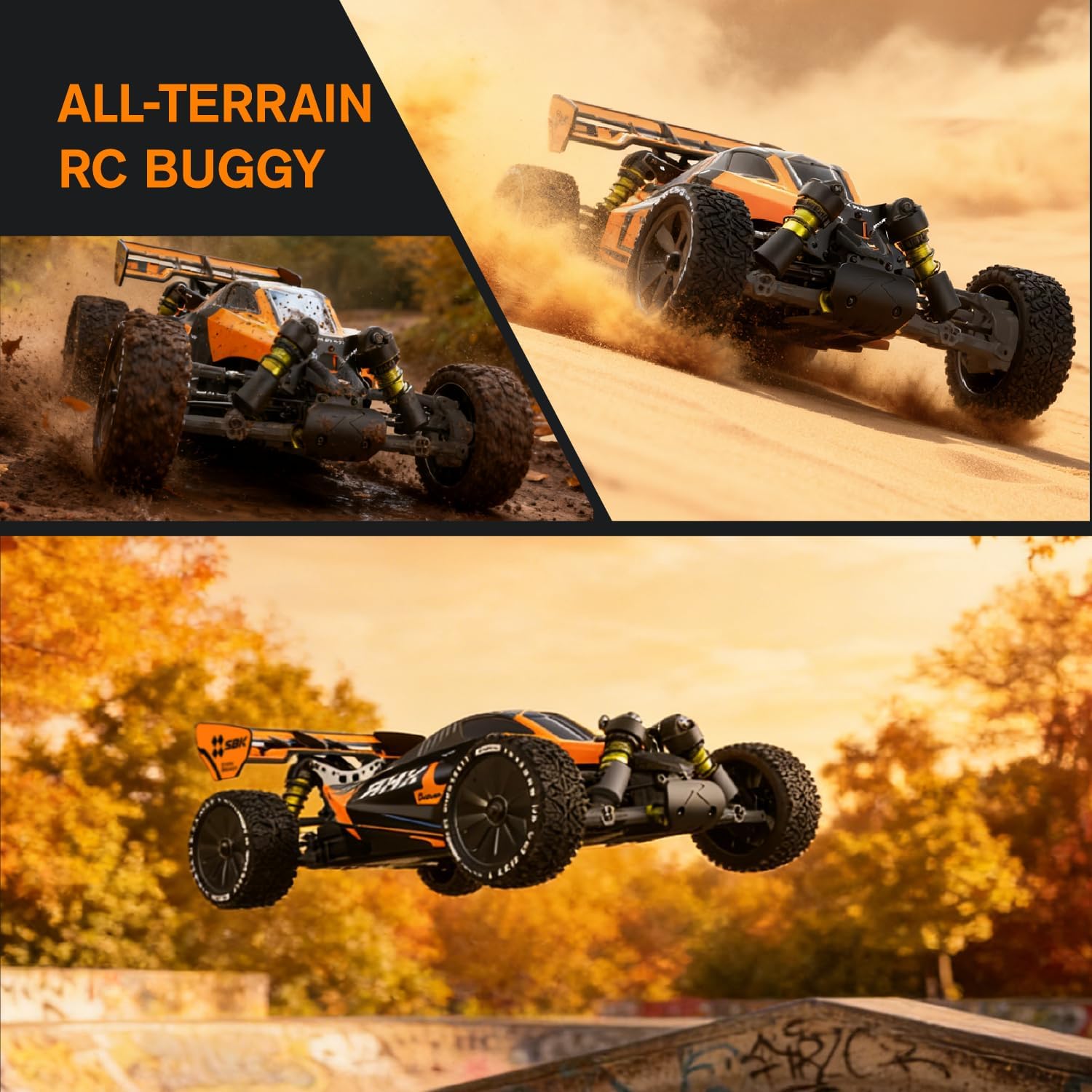 Thumbnail 4 de CROBOLL RLAARLO 1:10 Brushless RC Car for Adults — 4x4 Off‑Road RTR