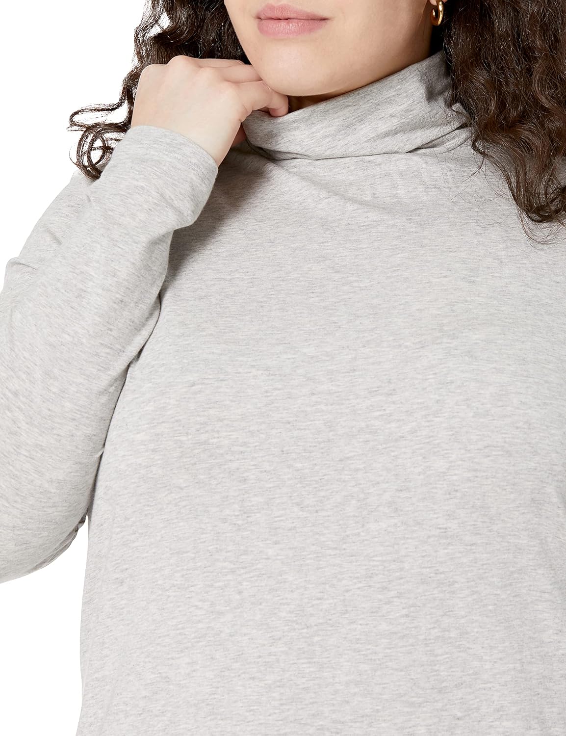 Thumbnail 2 de Amazon Essentials women’s turtleneck long-sleeve fleece top (plus sizes available)
