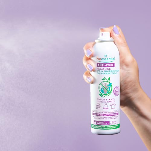Detalle de Puressentiel Spray Poux Textiles Vêtements aux Huiles Essentielles 150 ml — Avis et conseils d’achat