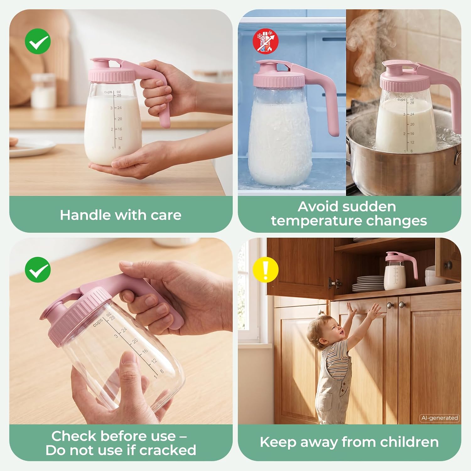 Thumbnail 1 de Momcozy Breast Milk Pitcher for Safe Storage