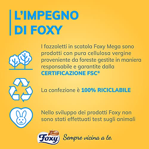 Thumbnail 5 de Foxy Mega fazzoletti in scatola 8×200