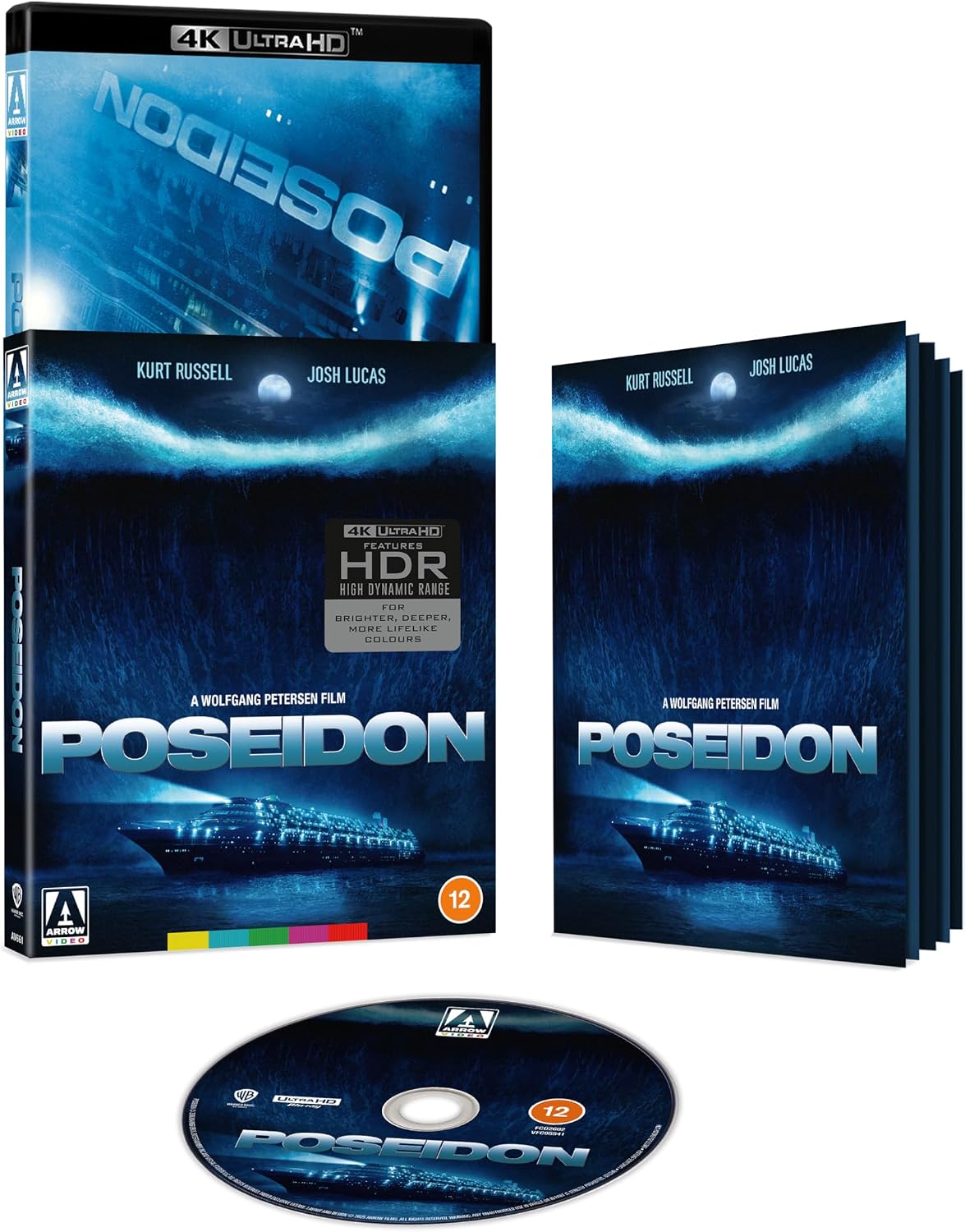 Detalle de Arrow Video Poseidon Limited Edition 4K UHD Blu-ray, Region Free