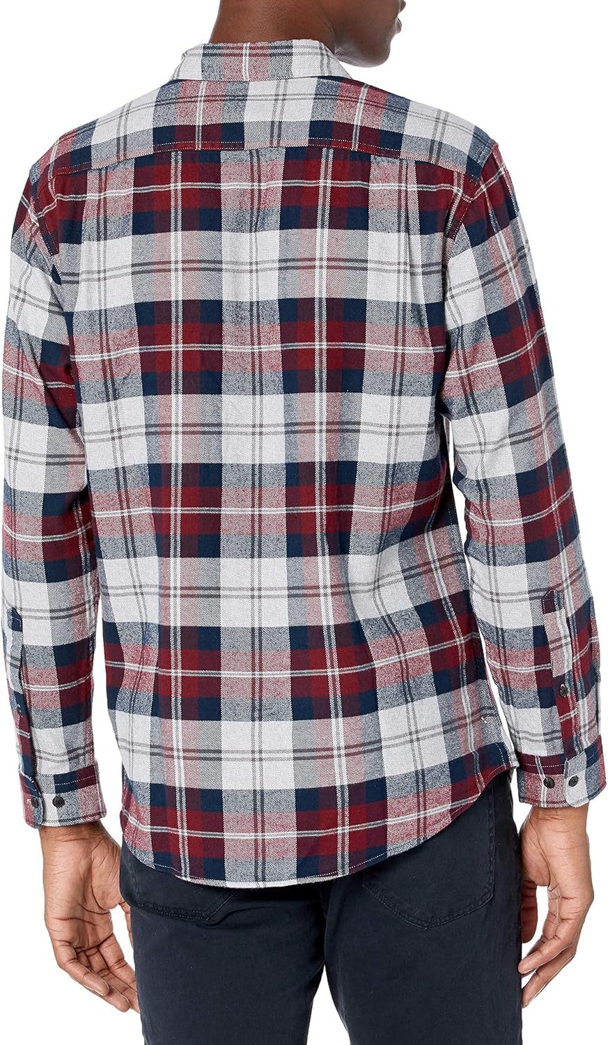 Detalle 2 de Amazon Essentials Camisa franela cuadros escoceses M