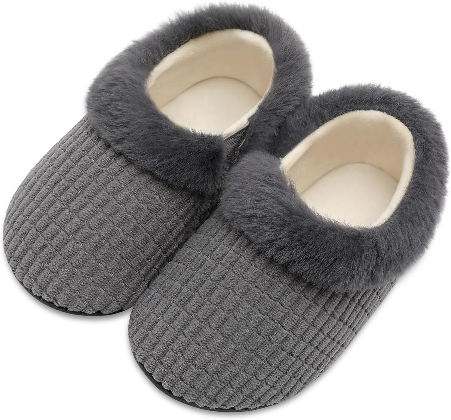 Detalle 2 de Centipede Demon Toddler Slippers in Faux Fur