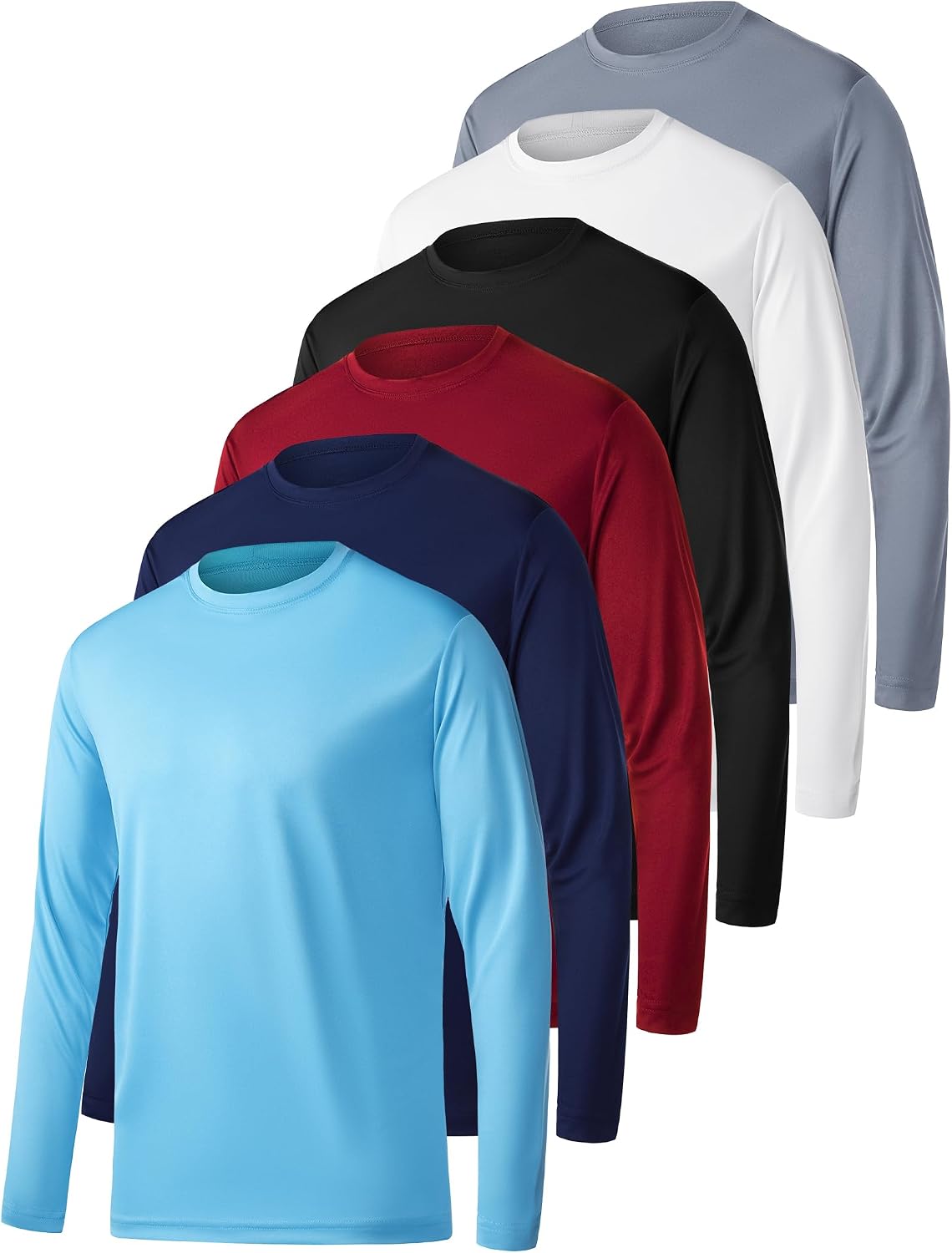 Detalle de OYGSieg Long Sleeve Moisture Wicking Tee