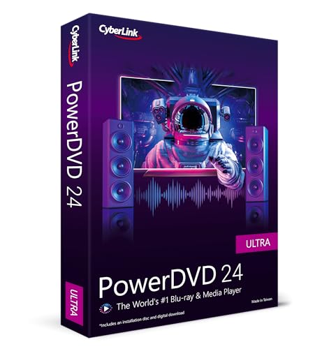 Detalle de CyberLink PowerDVD 24 Ultra: The Ultimate Blu-ray, DVD & Media Player Powerhouse