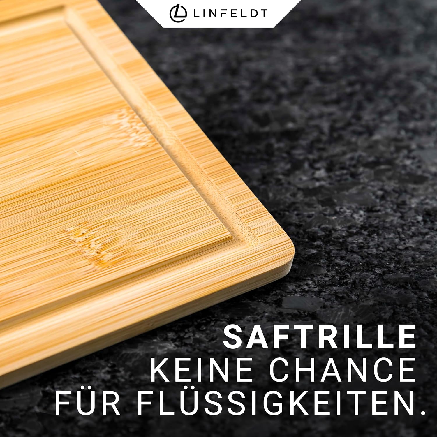 Thumbnail 4 de LINFELDT 6er-Set Bambus-Frühstücksbrettchen mit Saftrille (27 x 16 x 1 cm)