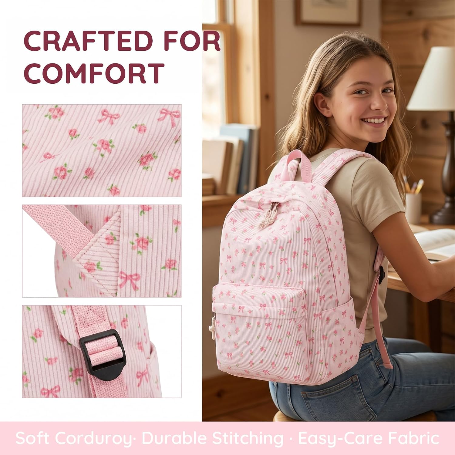 Detalle 2 de BTOOP Corduroy Backpack
