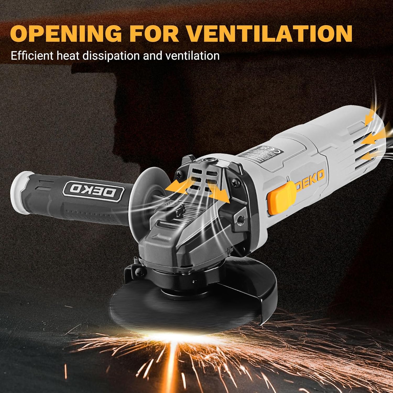 Thumbnail 1 de DEKOPRO 115mm 800W angle grinder