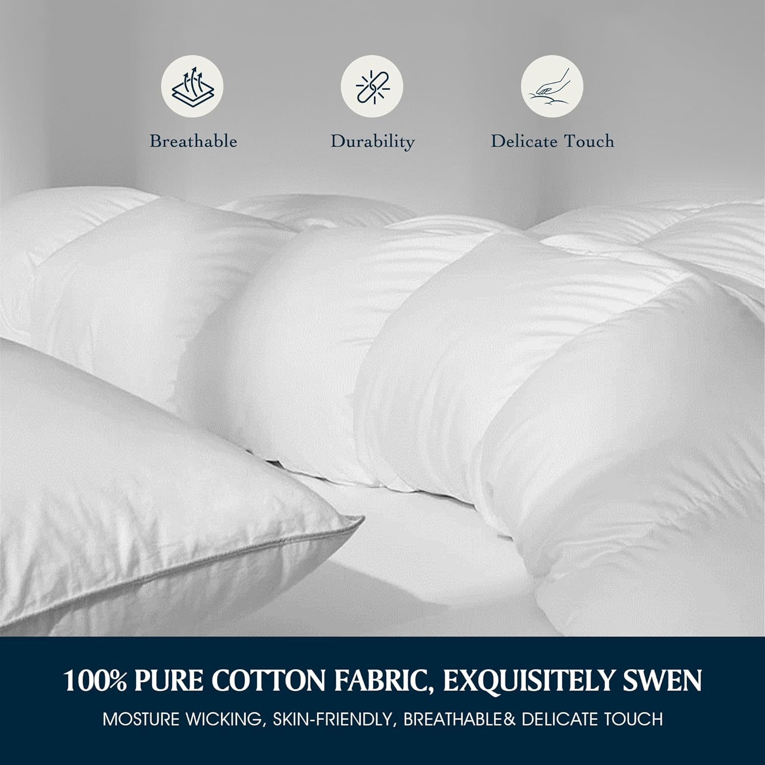 Thumbnail 4 de Serta Goose Feather Down Comforter King Size
