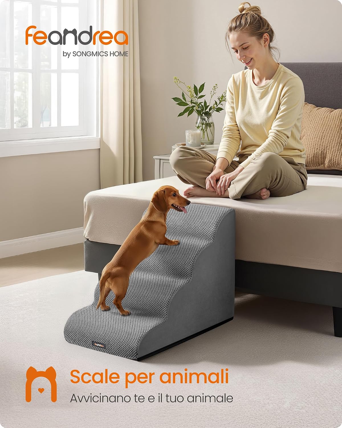 Detalle 2 de Feandrea Scala a 4 Gradini per Cani 🐾