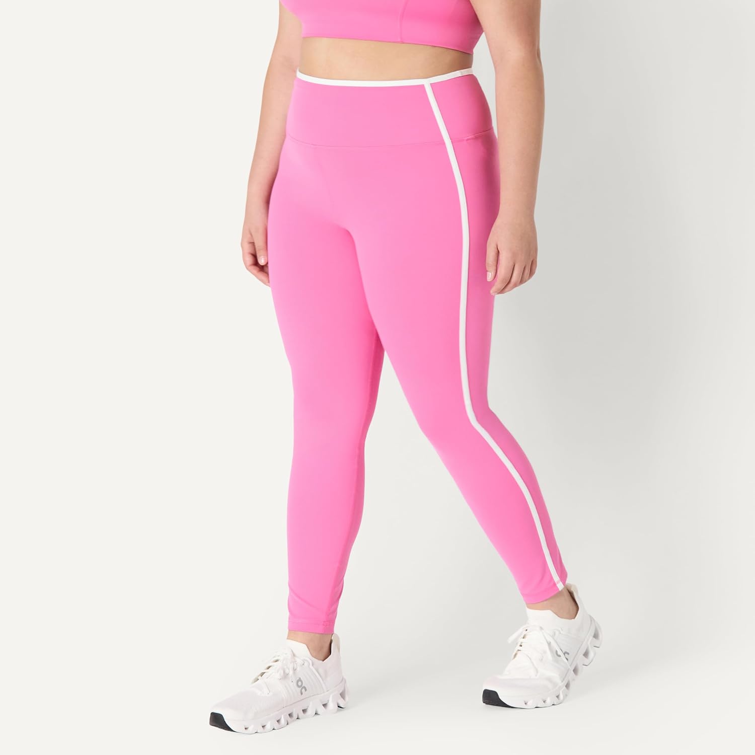 Thumbnail 5 de Amazon Essentials Women's Active FormFlex Buttery Soft High Waist Full Length Yoga Leggings with Contrast Trim