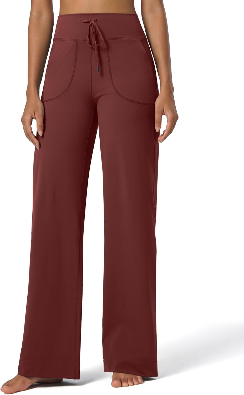 Thumbnail 6 de WILLIT Damen Trainingshose mit Hoher Taille – weites Bein, 4‑Wege Stretch, Taschen