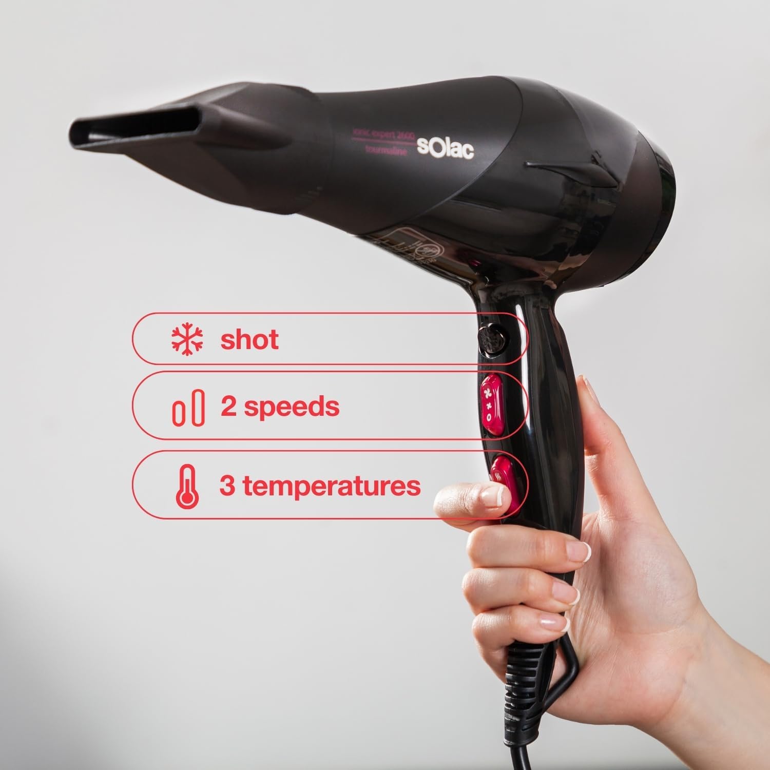 Detalle de Solac SP7170 Asciugacapelli 2600W 💇♀