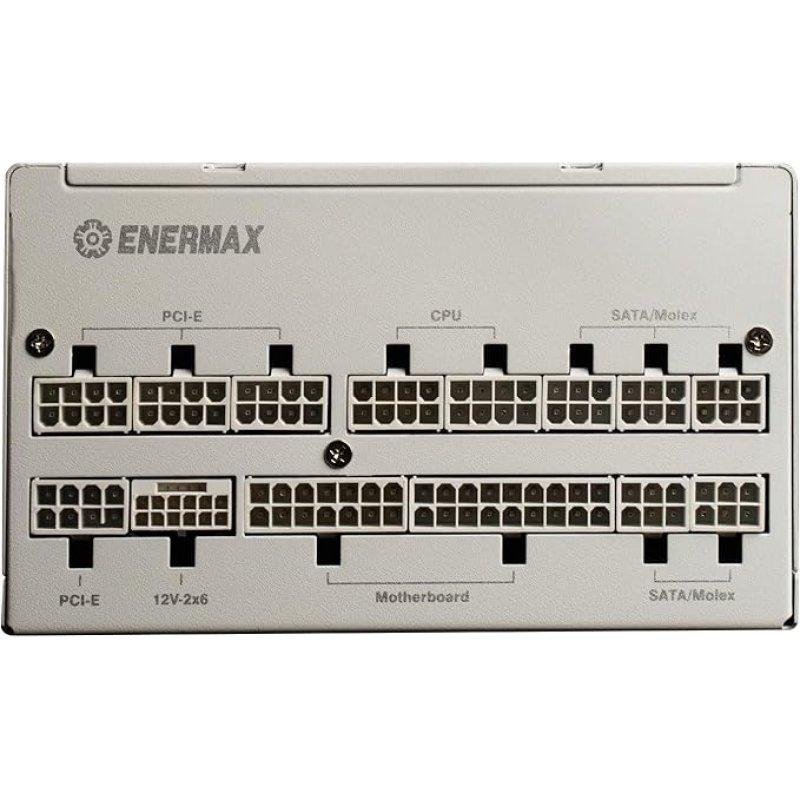 Detalle 2 de Enermax PlatimaxII 1200W: fuente modular ATX 3.1 con 80+ Platinum y refrigeración semipasiva