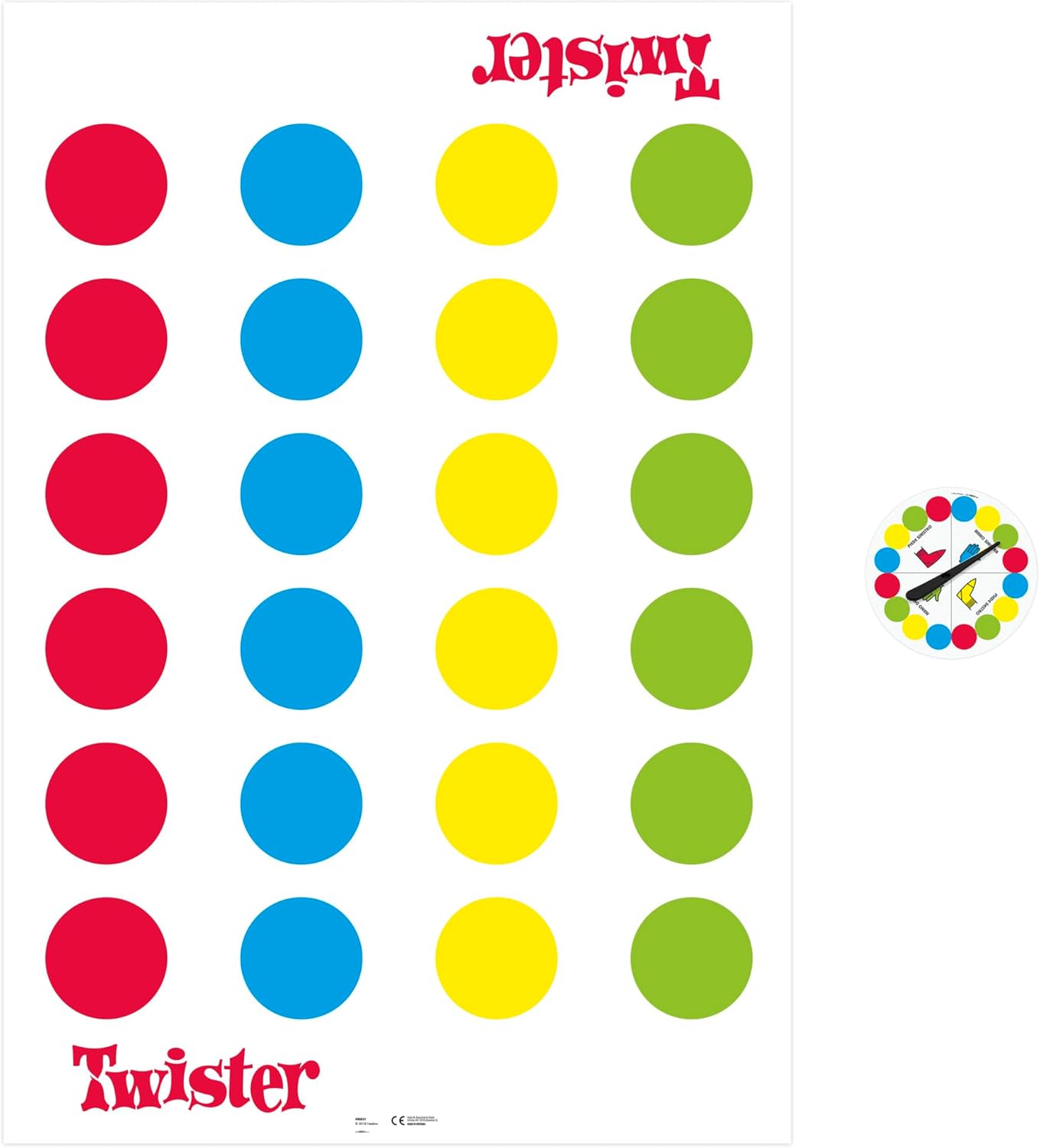 Thumbnail 2 de Hasbro Gaming Twister versión 2020, alfombra multicolor 🎲