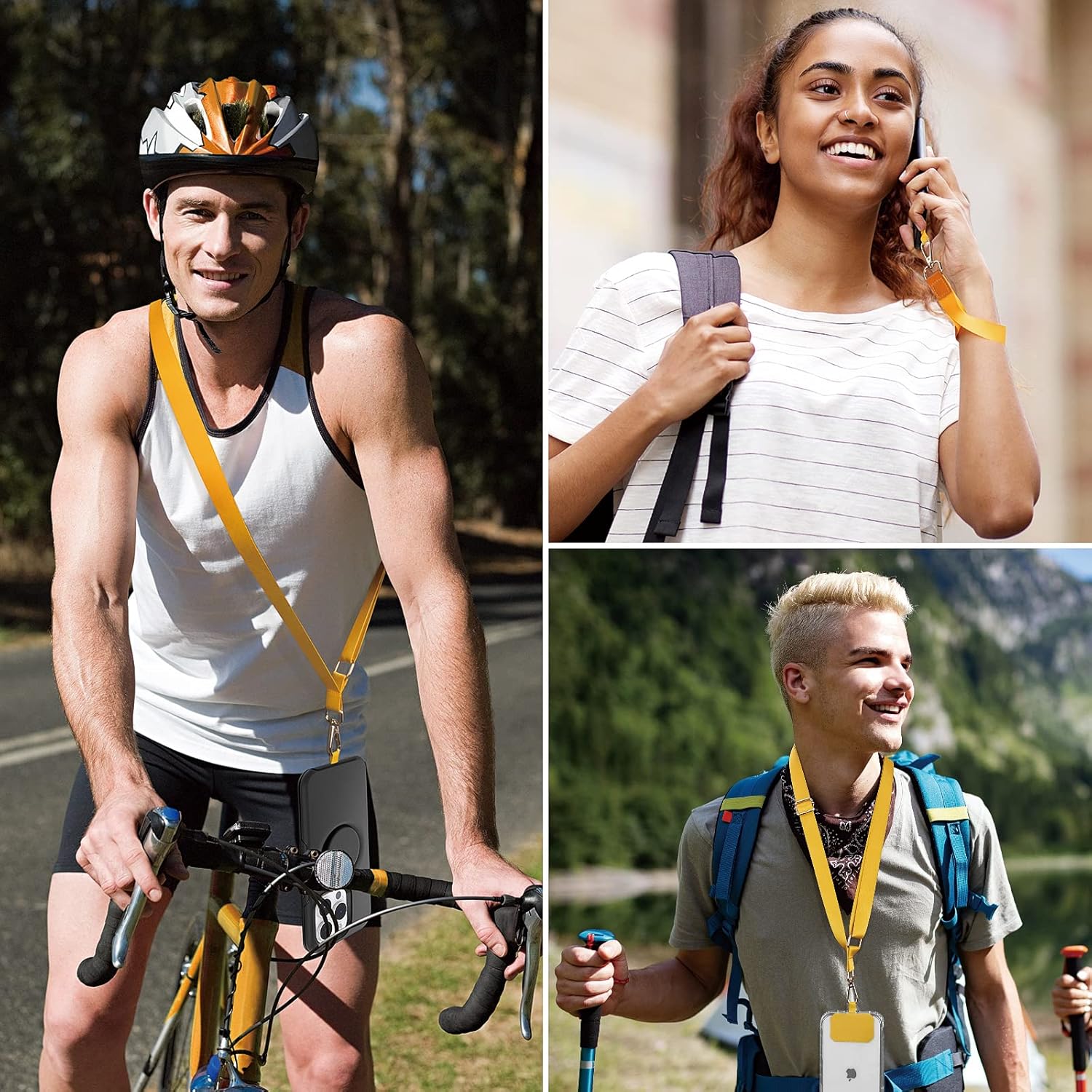 Thumbnail 2 de DGHYDZ Cell Phone Lanyard: Universal Crossbody and Wrist Strap for Everyday Hands‑Free Convenience