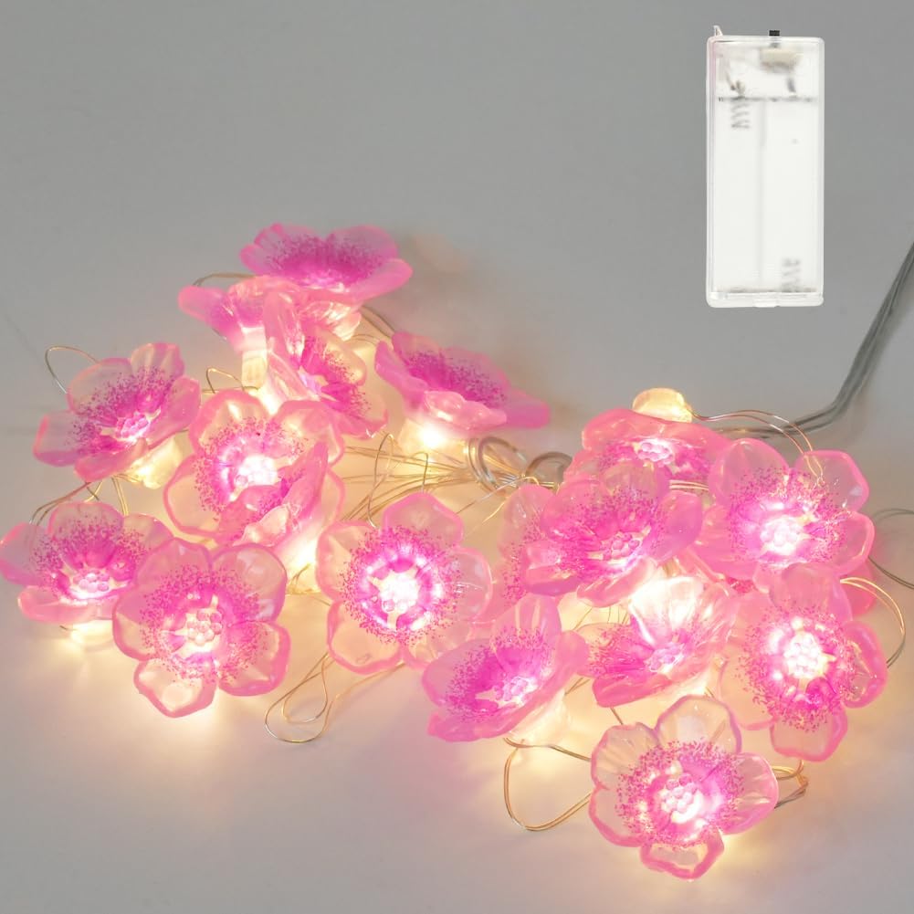 Thumbnail 6 de Vicloon P-XNDCYH250722-FBA – girlanda LED 2 m, 20 kwiatów wiśni
