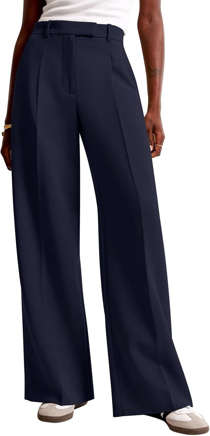 Detalle de NIMIN Women Wide Leg Pants High Waisted 29.7 in