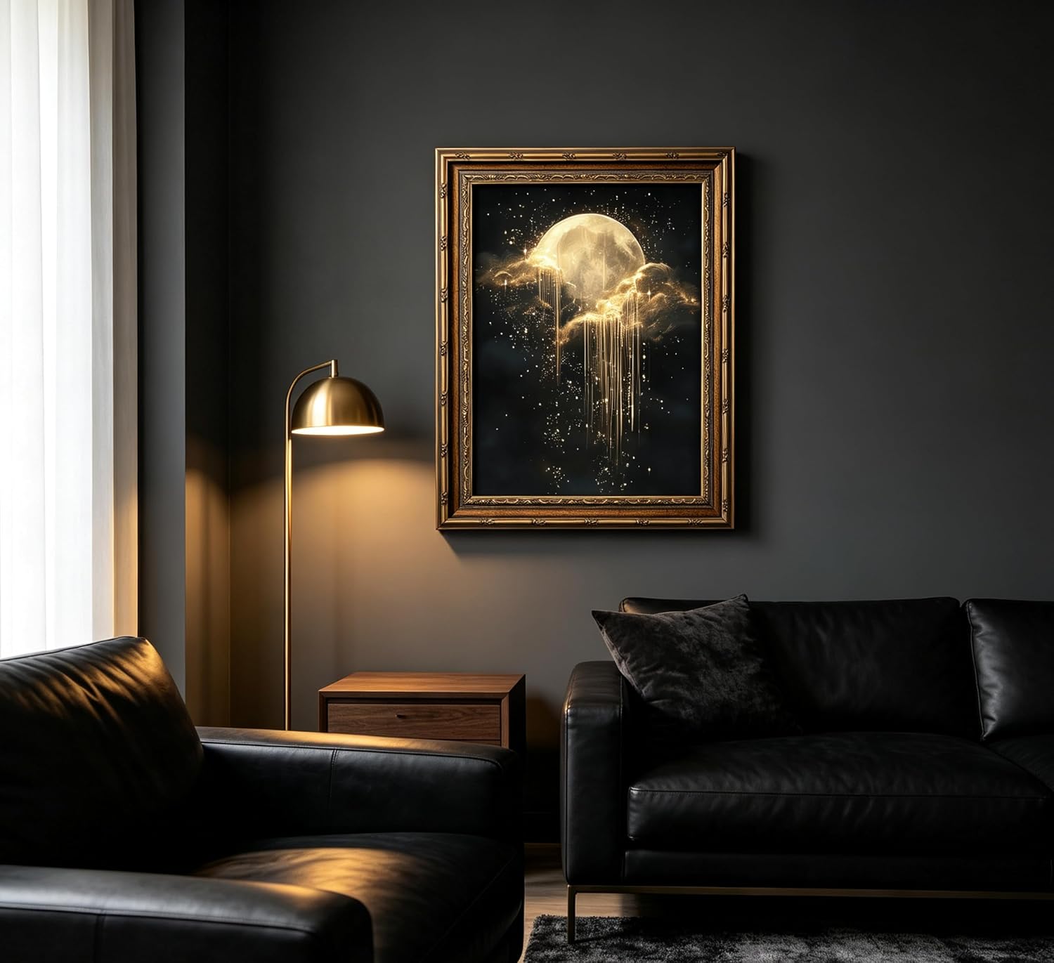 Thumbnail 6 de Moon Cloud Wall Art, 12x16in