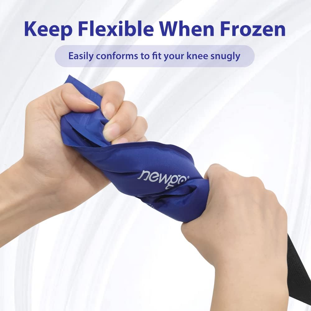 Detalle 2 de NEWGO Knee Ice Pack Wrap: Reusable Gel Cold Pack for Knee Injuries