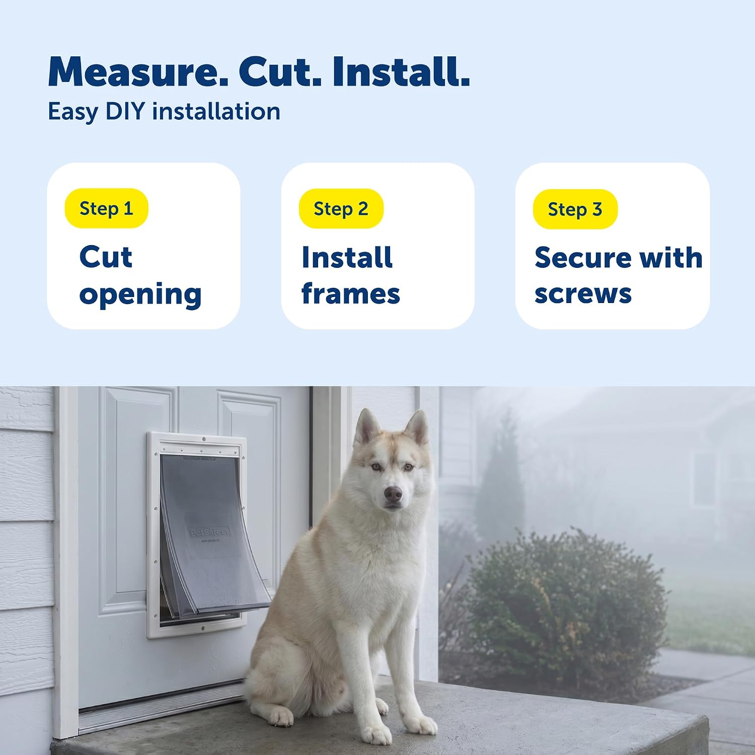 Detalle de PetSafe Plastic Pet Door, Large