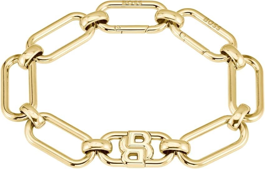 Thumbnail 4 de BOSS 1580627 Collar DOUBLE B Swing en oro amarillo