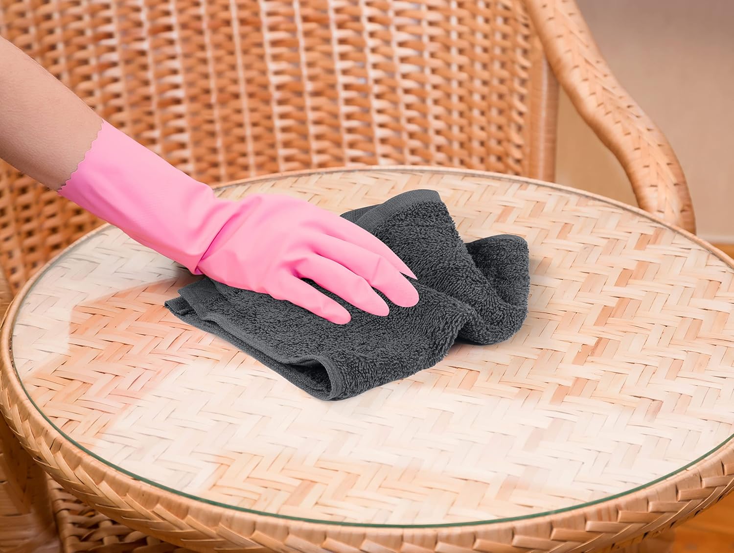 Thumbnail 6 de Utopia Towels - Set asciugamani 30 x 30 cm in 100% cotone filato ad anelli