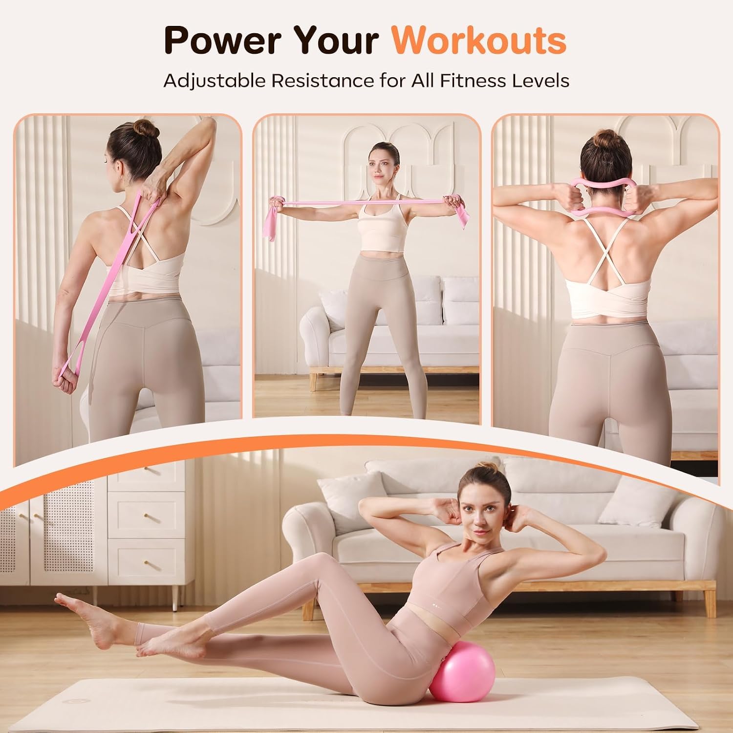 Thumbnail 4 de Vanlgs Pilates Kit 13Pcs Home Essentials