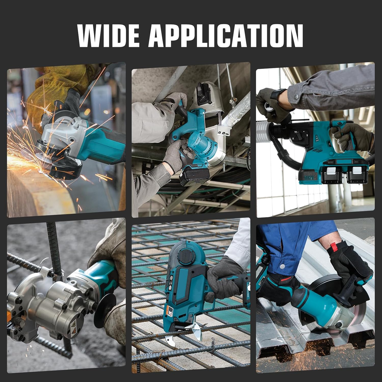 Thumbnail 6 de 2er Pack 10.0Ah Ersatzakku für Makita 18V LXT (BL1850B/BL1860B) – kompatibel mit DC18RD/DC18RC Ladegeräten