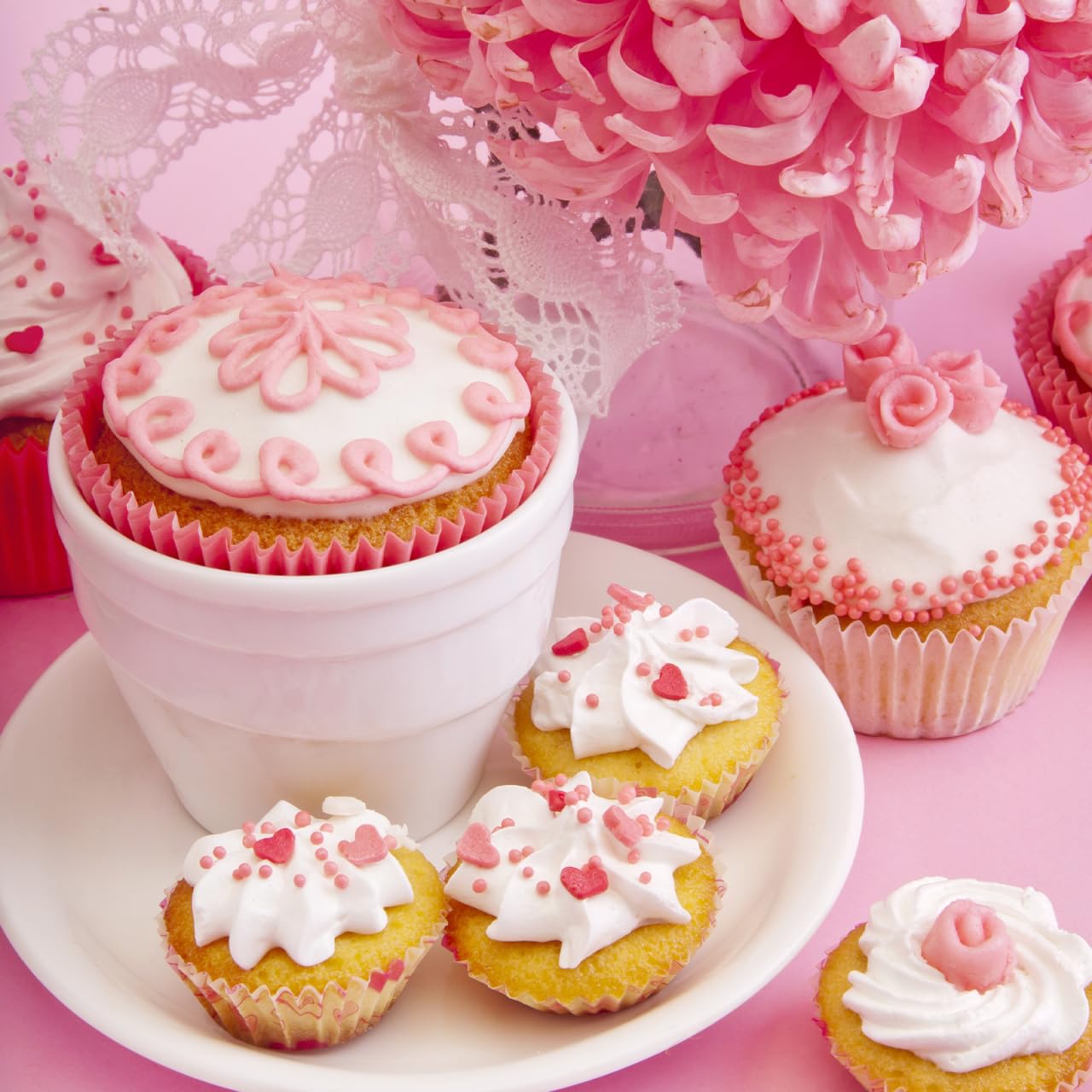 Detalle 2 de Twisweet Pink streusel 130g Perlenstreusel 🎂